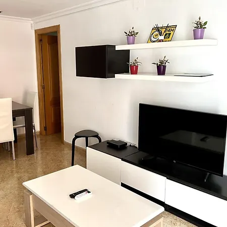 Moderno Y Acogedor Apartamento Para 6 Personas Valencia Exterior photo