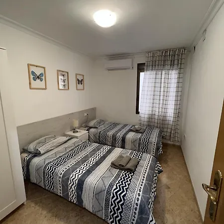 Moderno Y Acogedor Apartamento Para 6 Personas Valencia Exterior photo